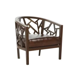Crate barrel ankara truffle frame chair